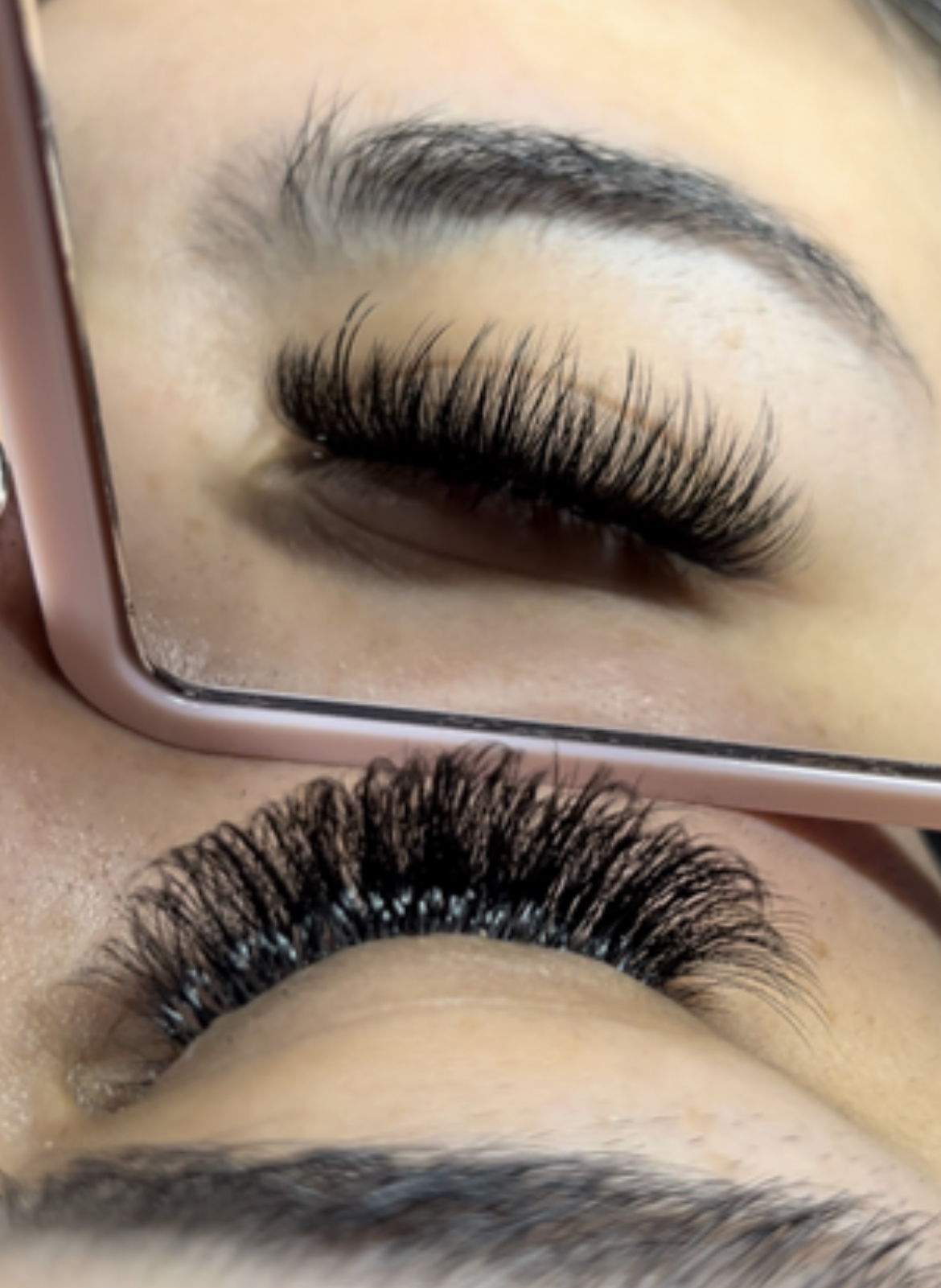 Customized lash extensions